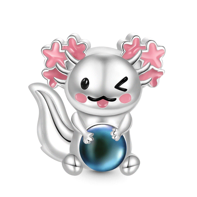 Mexican Axolotl Mood Charm
