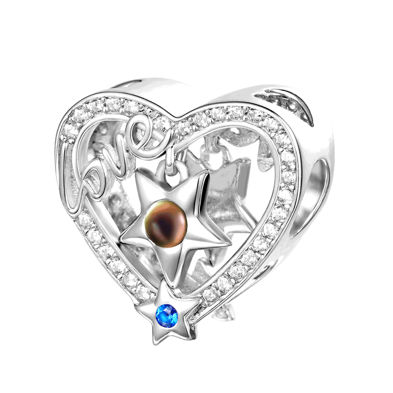 Stars Love Mood Charm