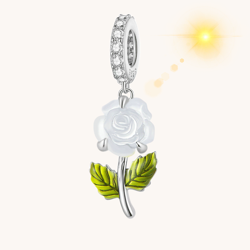 Rose Flower Pendant