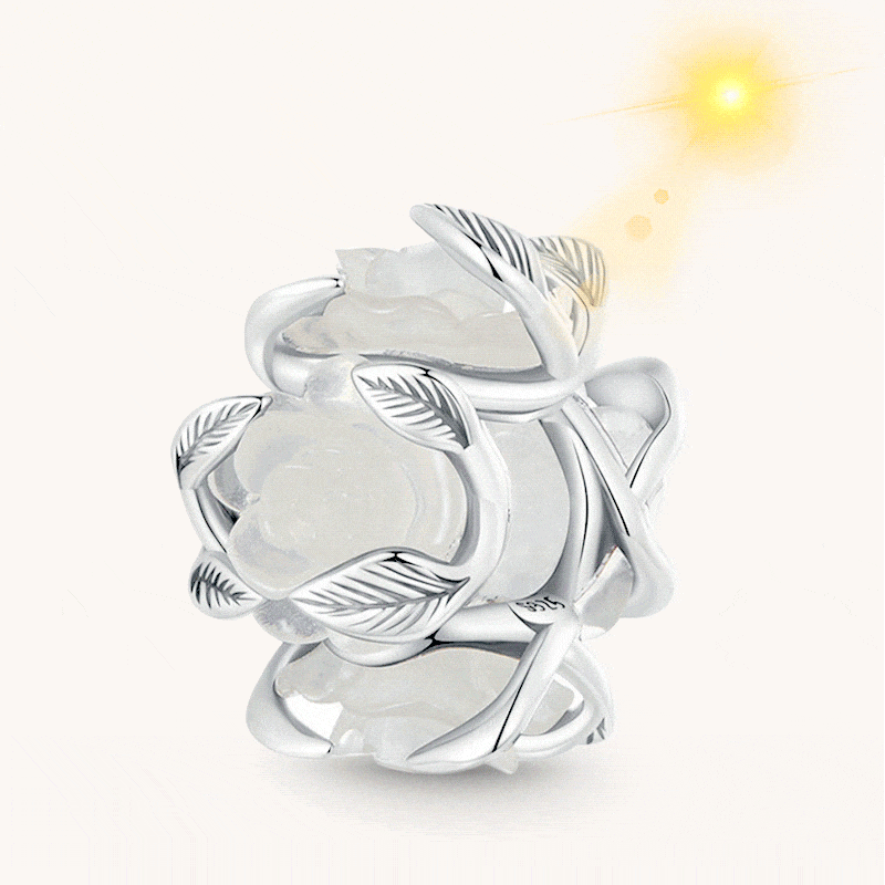 Color-changing Rose Flower Charm