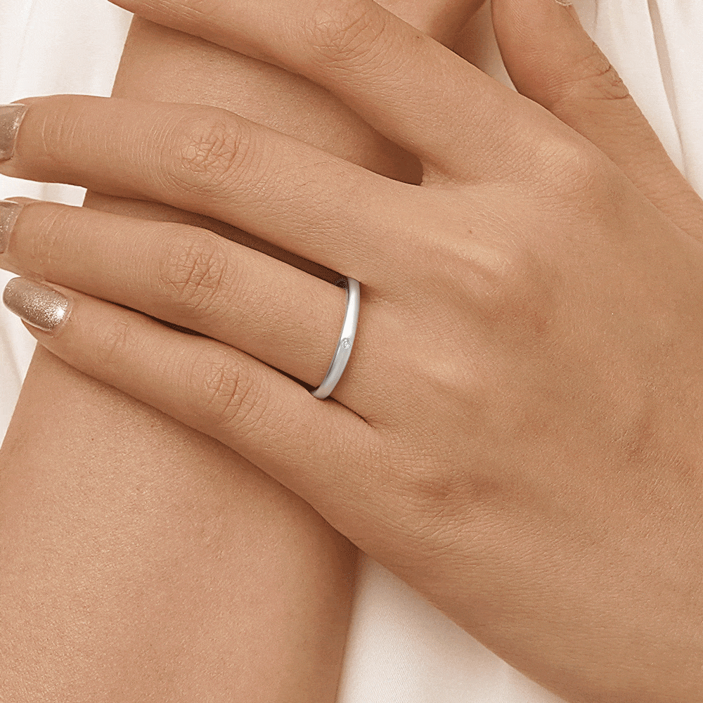Single Birthstone Ring