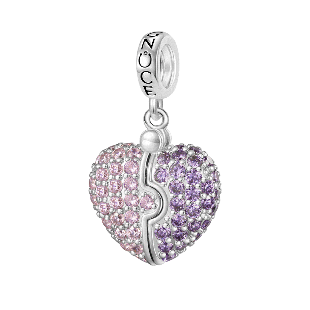 Heart Locket Glow-in-the-Dark Pendant