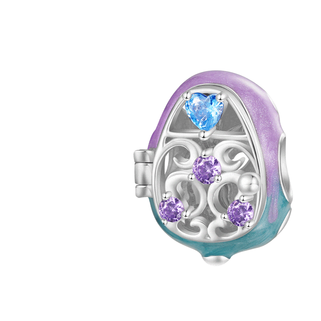 Easter Egg Bunny Charm