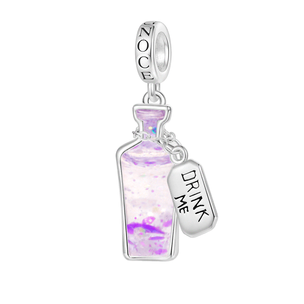 Glow-in-the-Dark Alice's Magic Potion Pendant