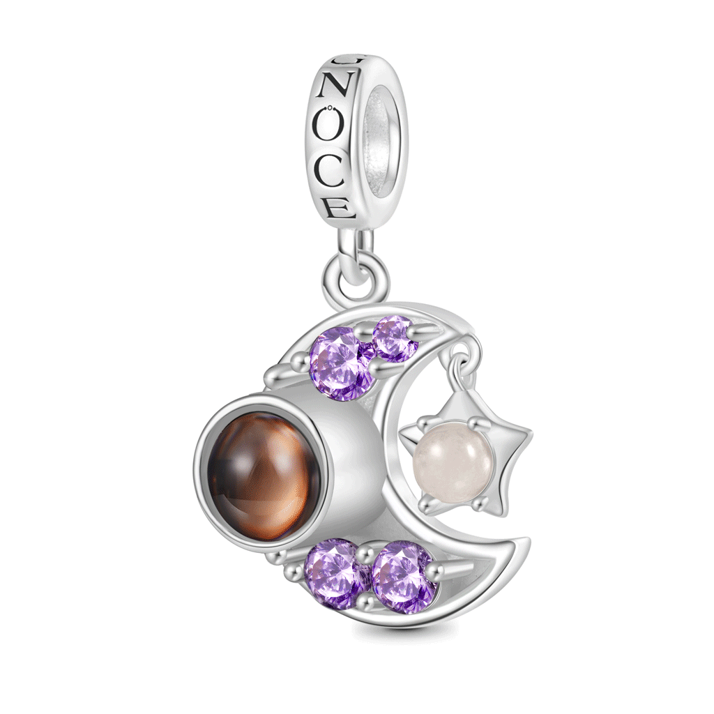 Projection Moon & Star Pendant