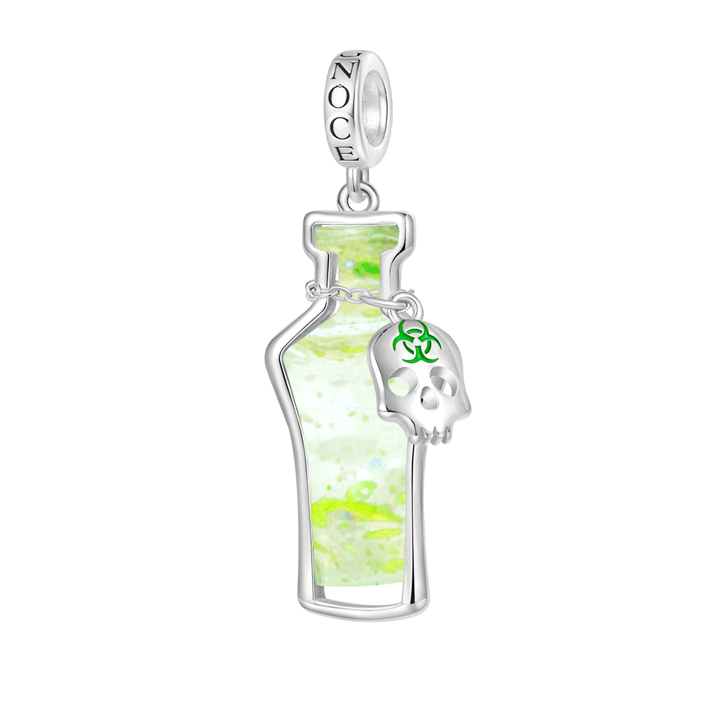 Halloween Poison Bottle Pendant