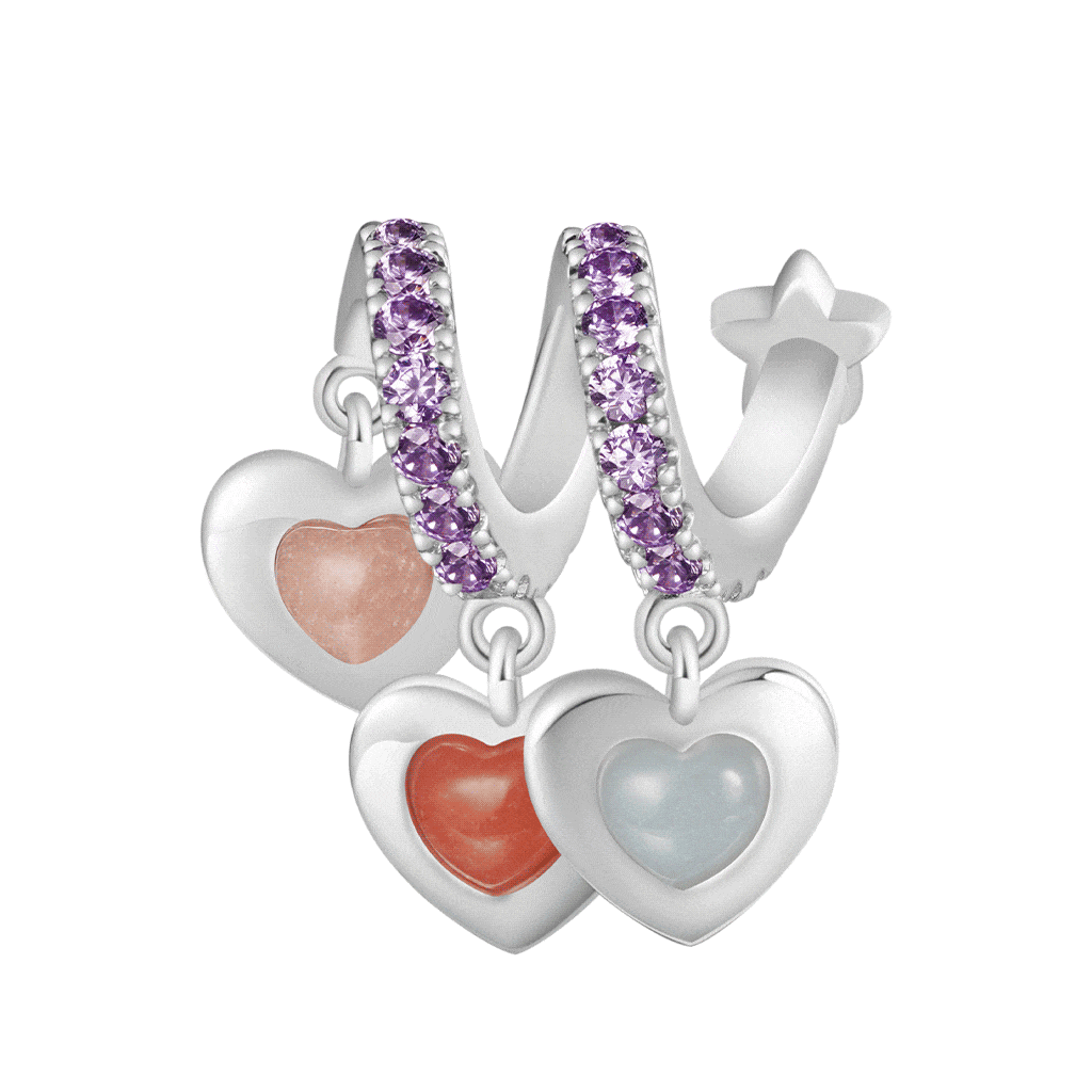 Heart-shaped Glow-in-the-Dark Pendant