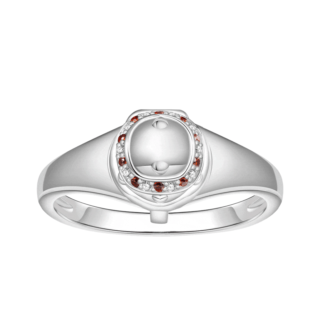 Easter Openable Egg Signet Ring