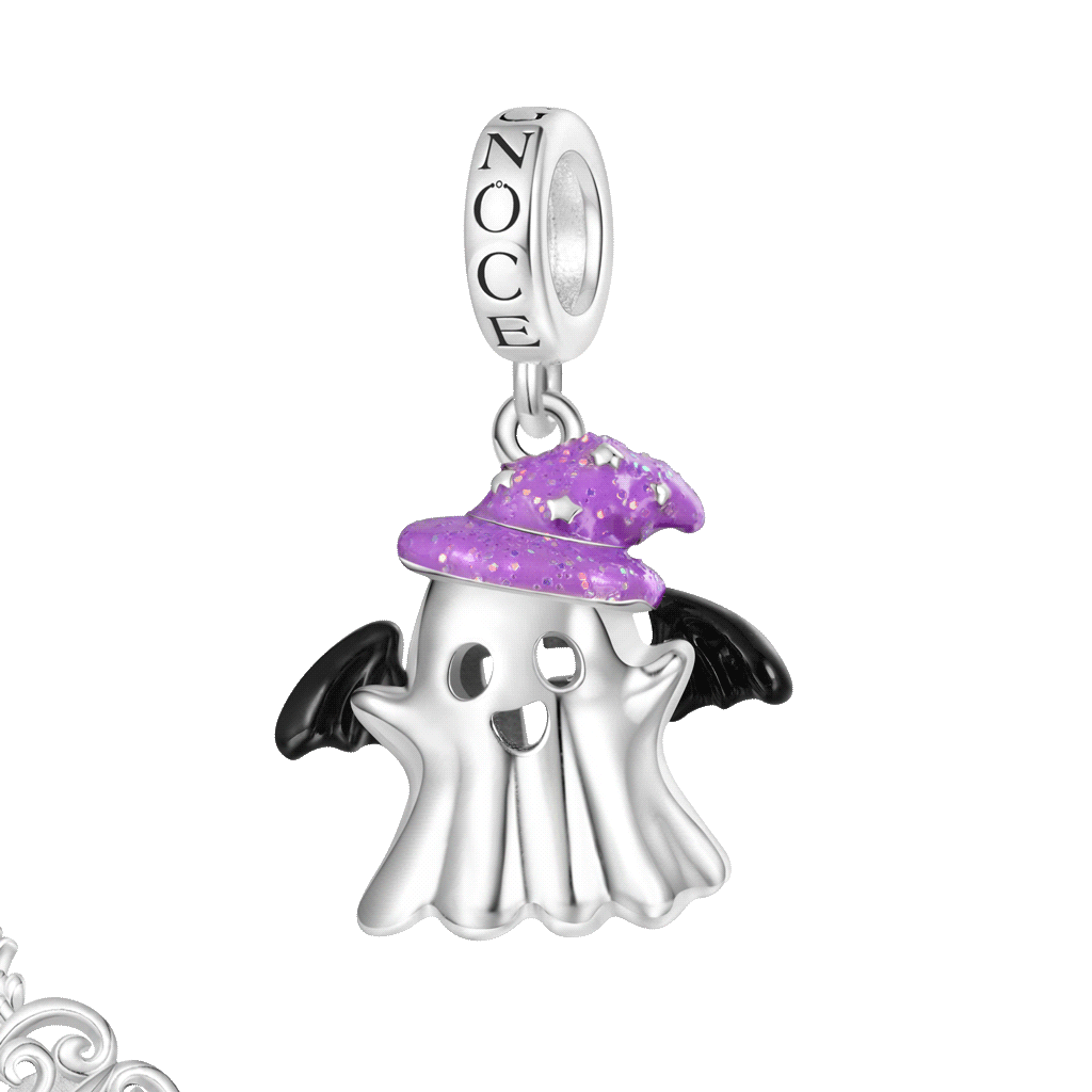 Halloween Ghost Light-up Pendant