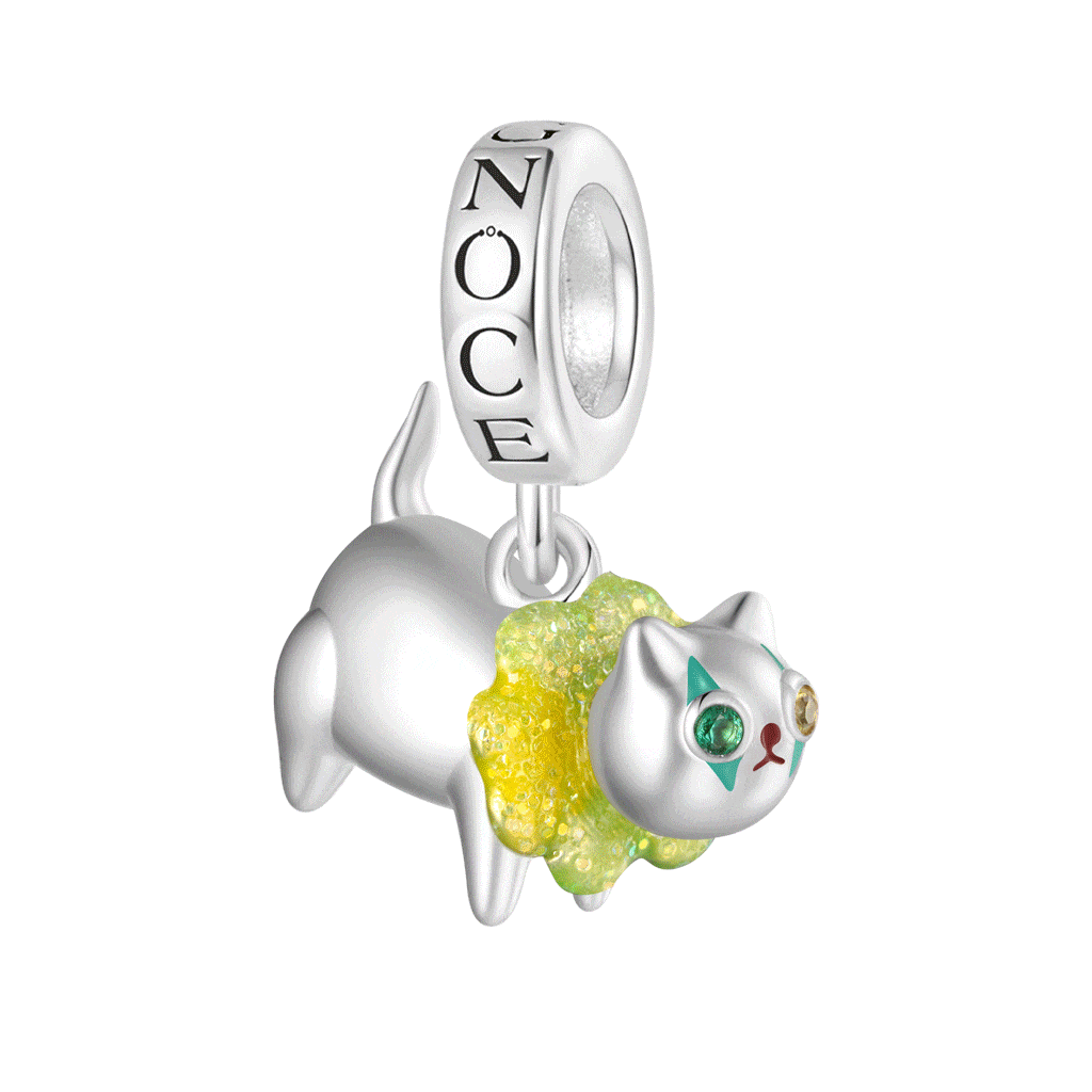 Clown Cat Pendant