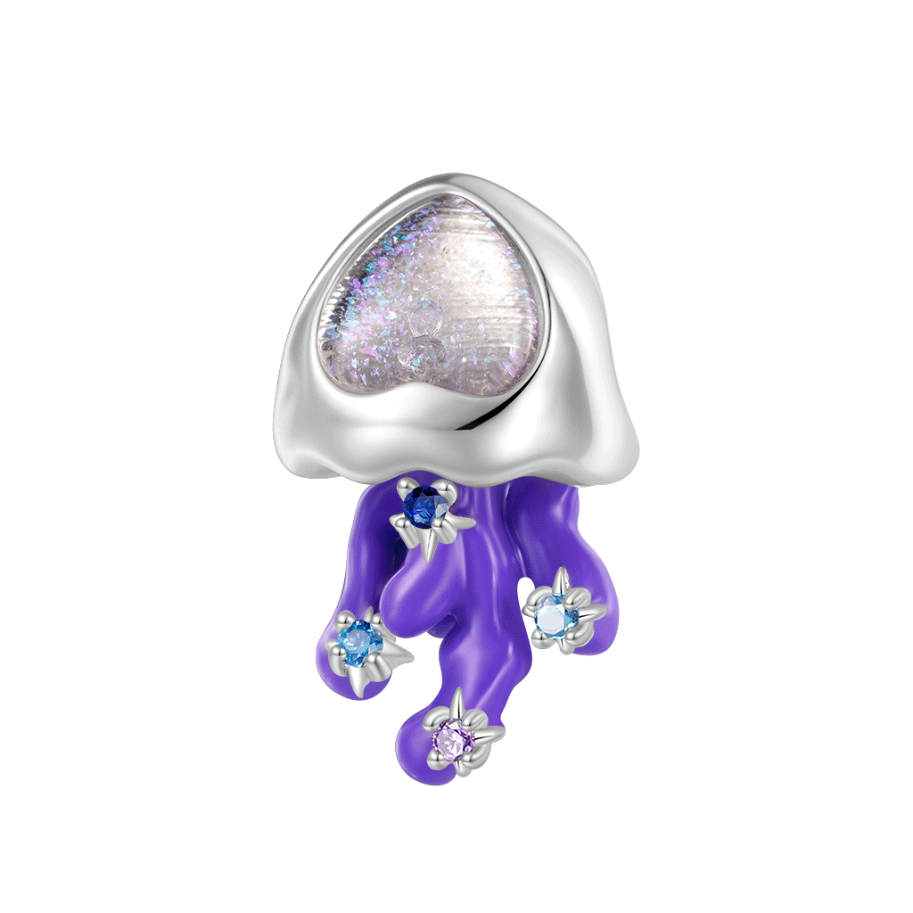 Marine Jellyfish Charm
