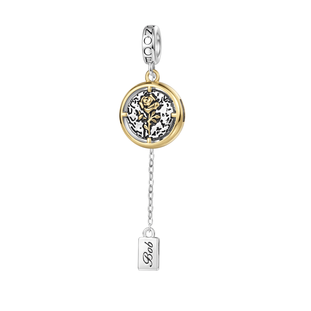 Engravable Rose Pendant