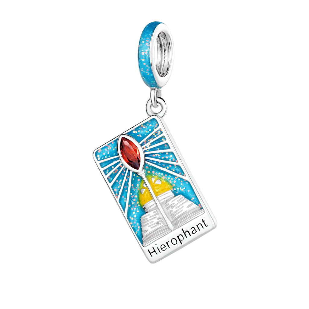 Hierophant Tarot Pendant