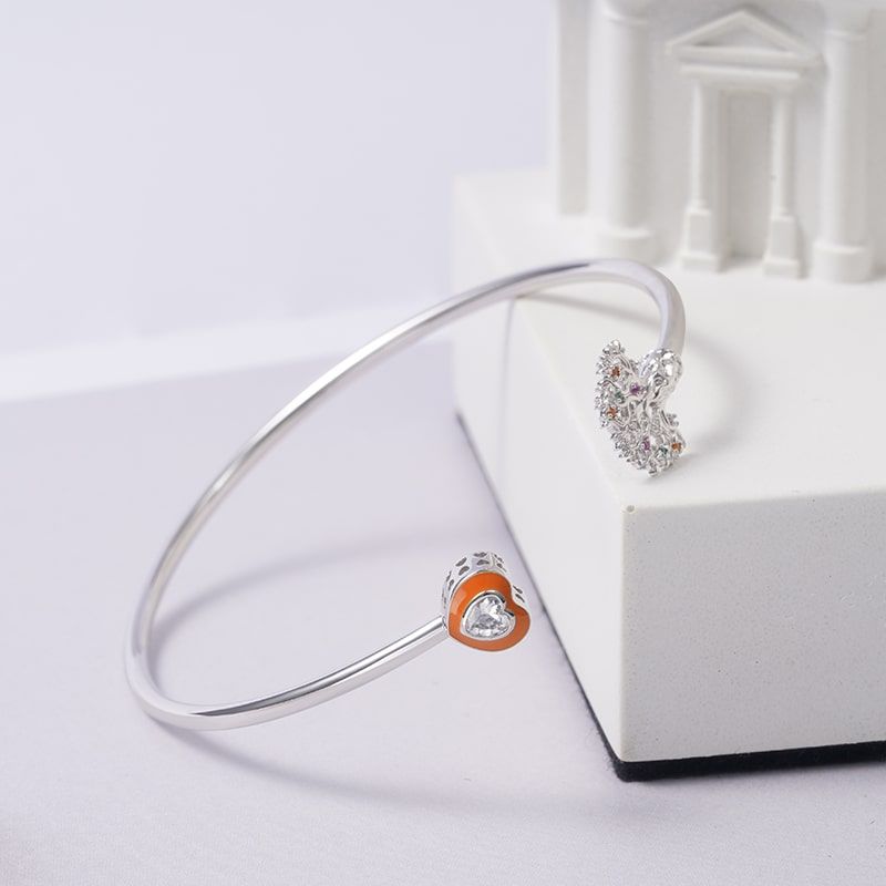 Tree of Life Open Bangle