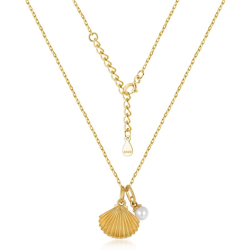 Shell & Pearl Necklace