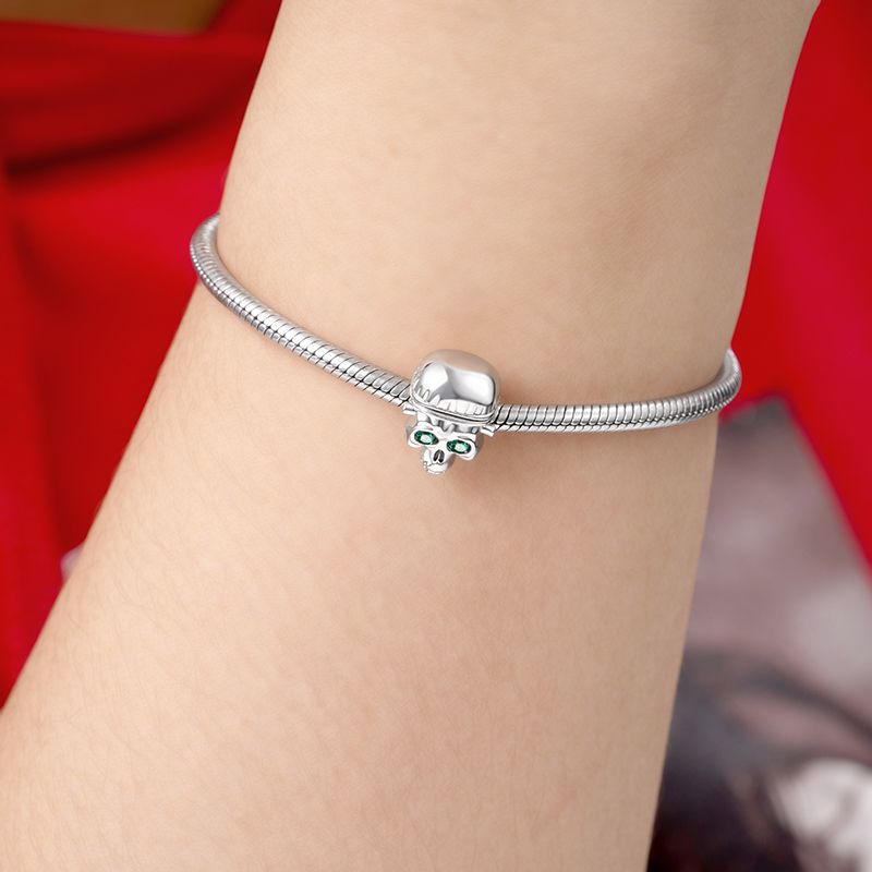 Openable Brain Skull Charm
