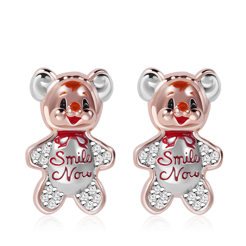 Bear Stud Earrings