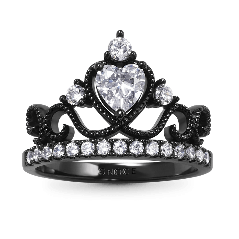 Black Crown Ring