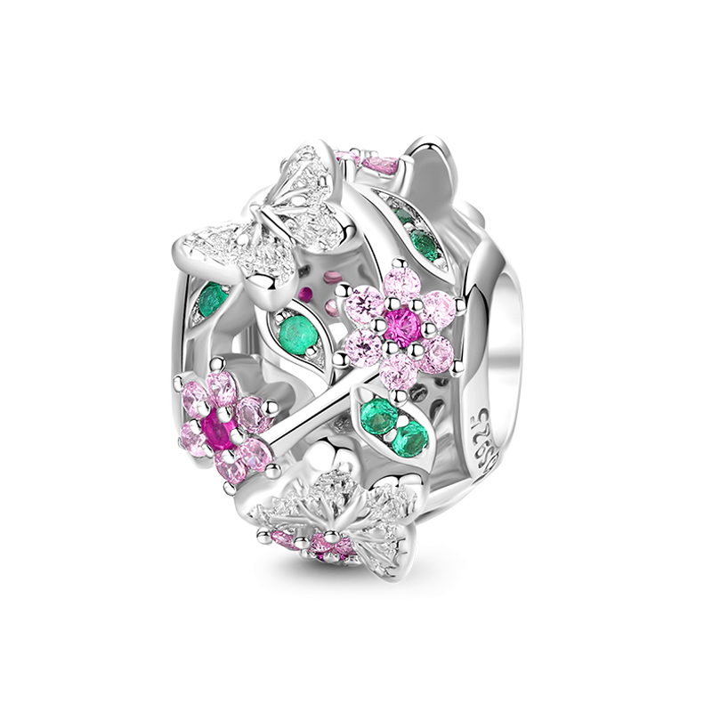 Colorful Butterfly Charm