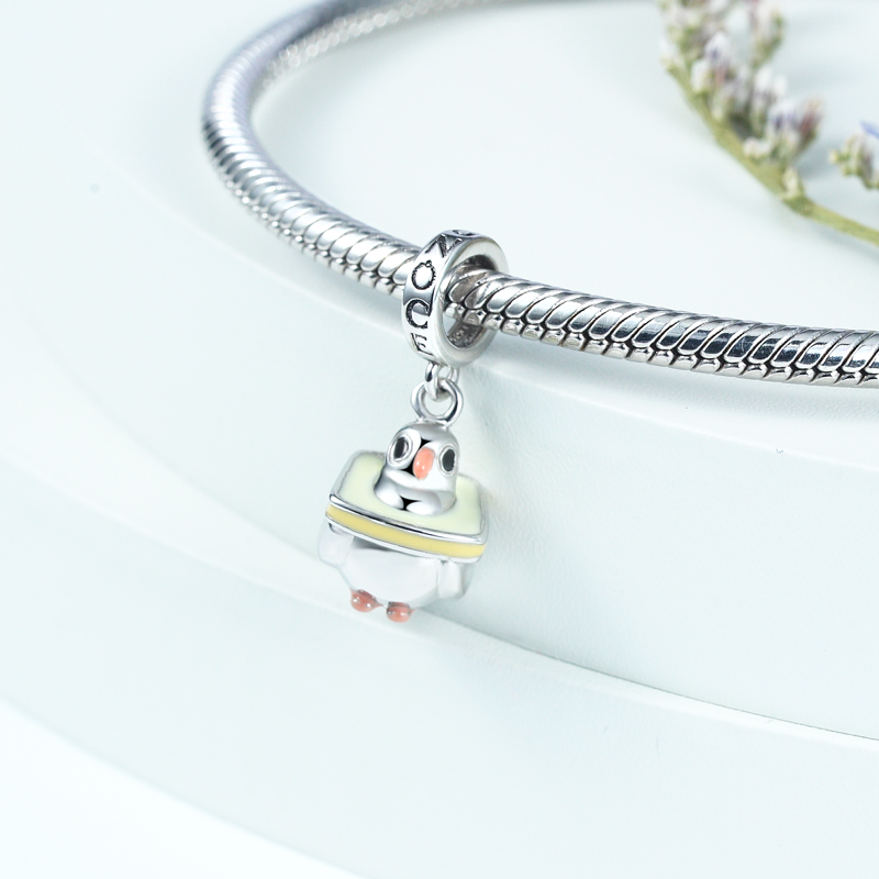 I Love Bread Pigeon Pendant