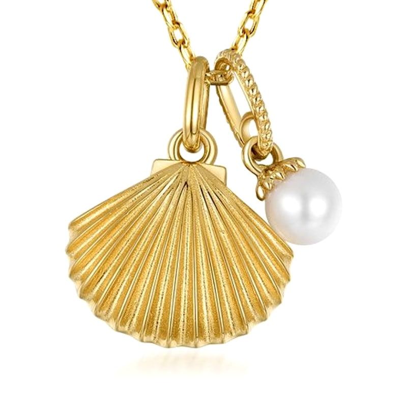 Shell & Pearl Necklace
