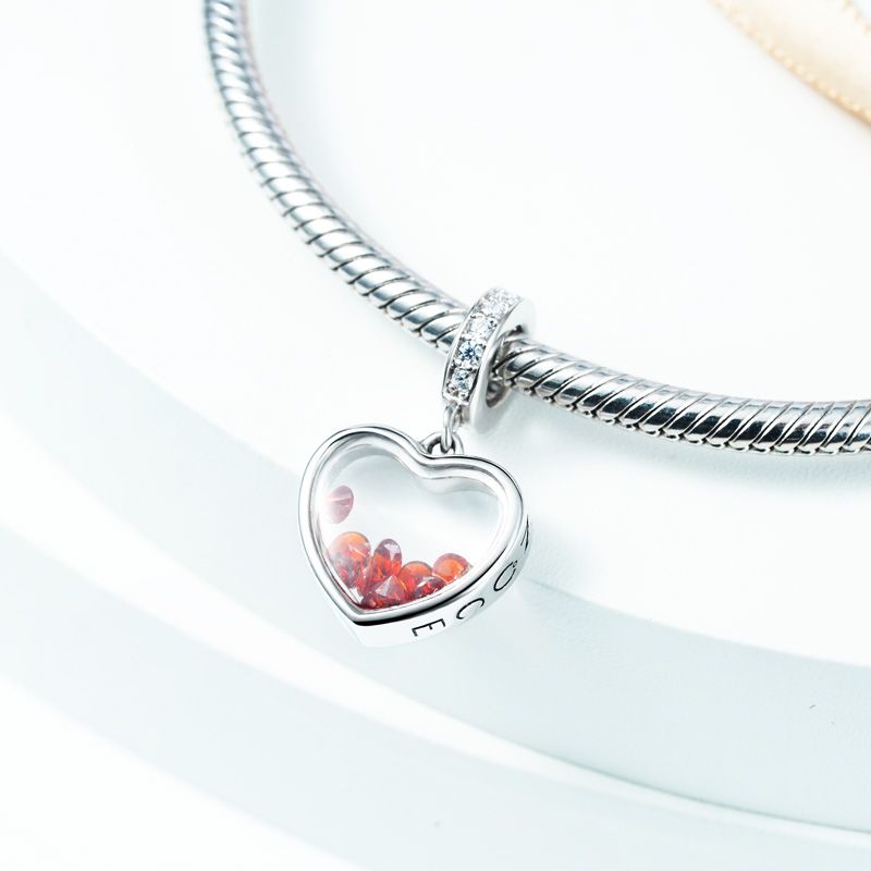 Heart Birthstone Pendant