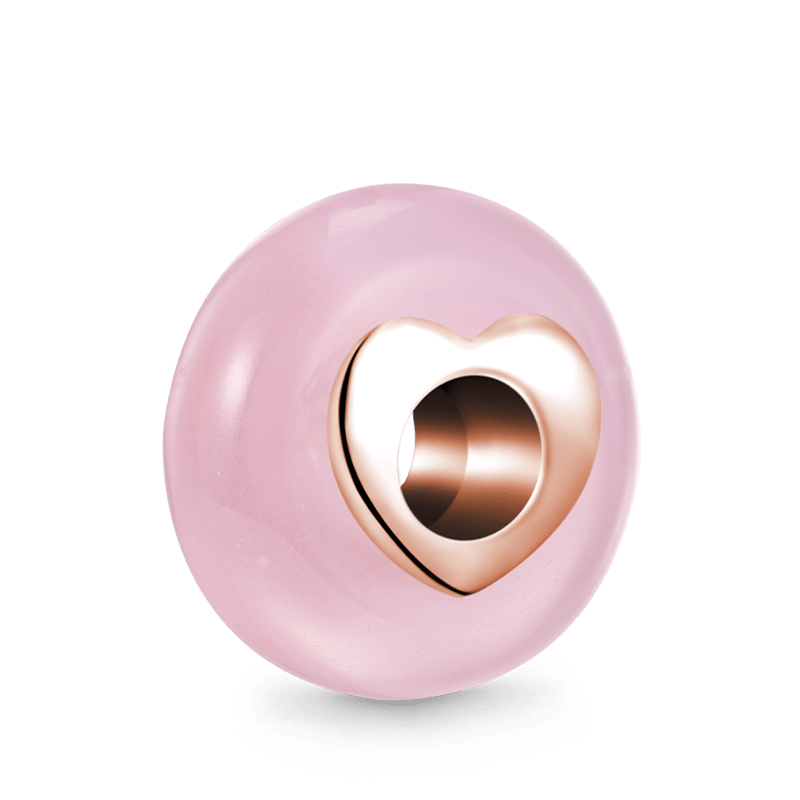 Natural Rose Quartz Bead