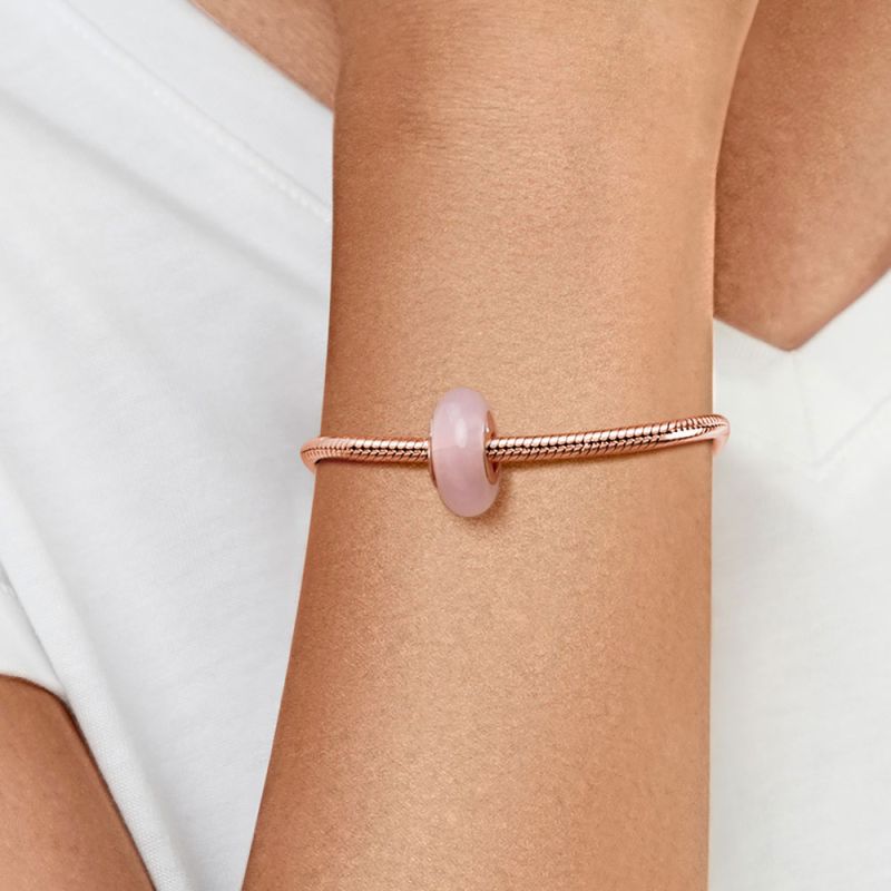 Natural Rose Quartz Bead