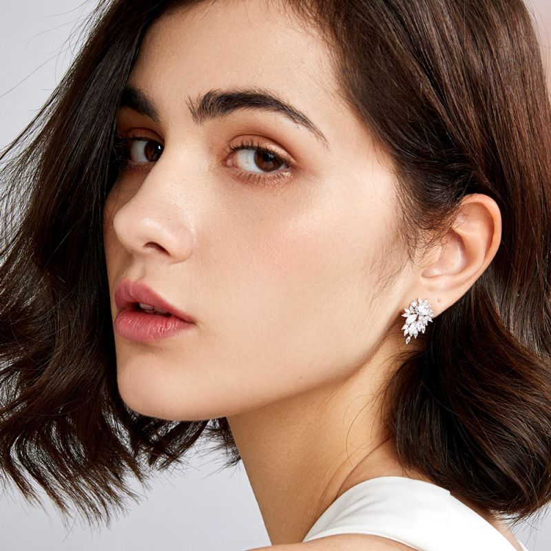 Floral Inspired Stud Earrings