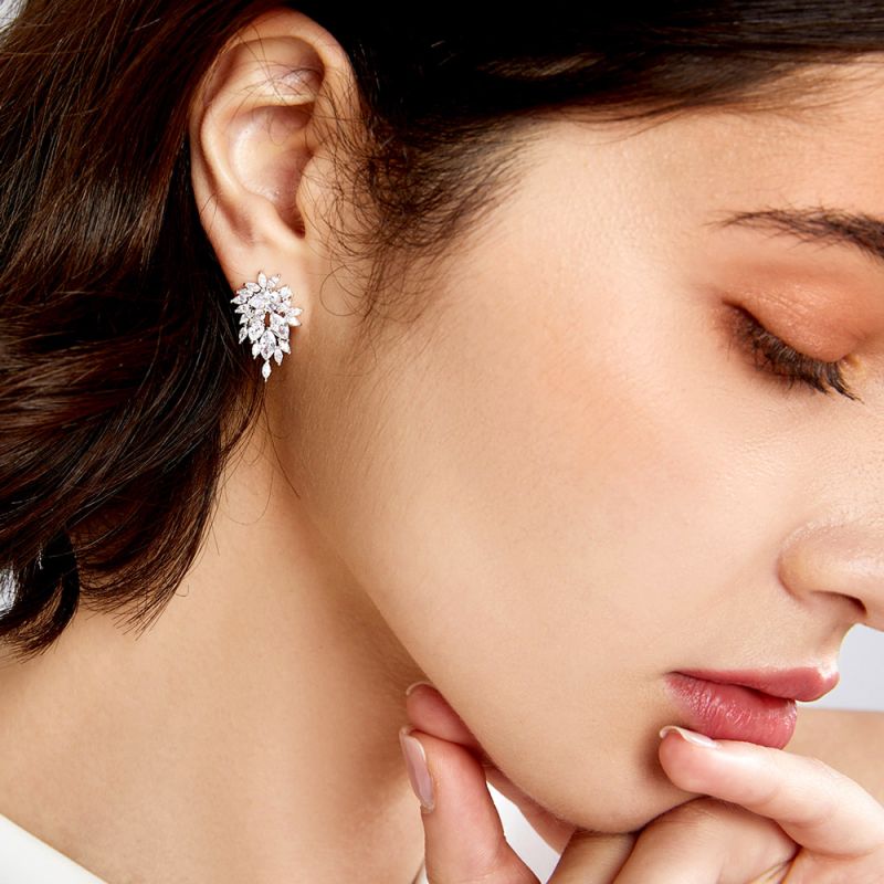 Floral Inspired Stud Earrings