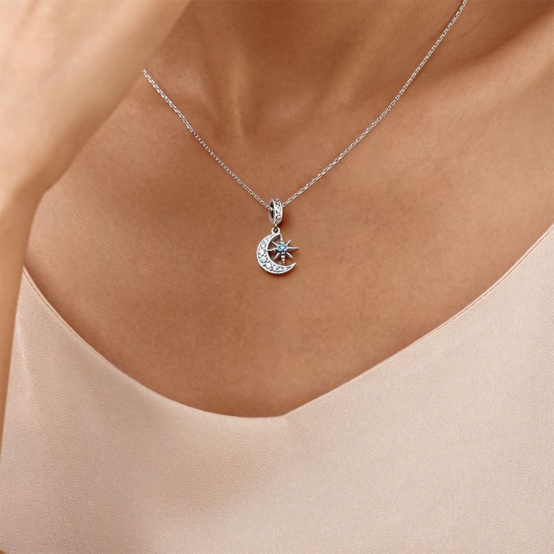 Moon & Star Pendant