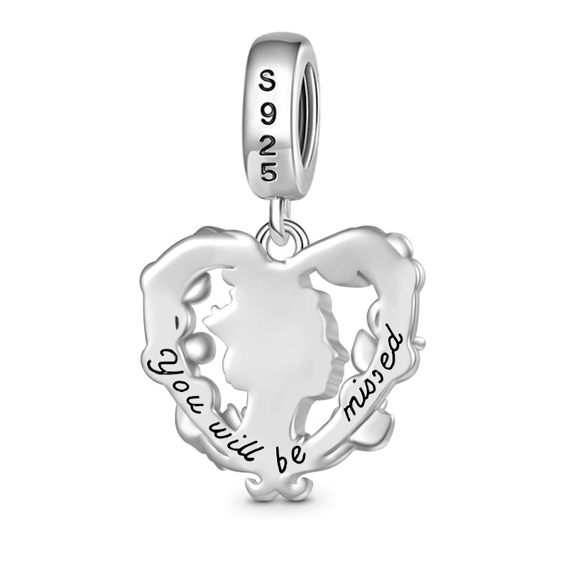 Queen & Flower Pendant