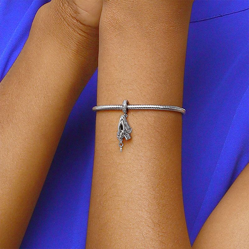 Pray Zirconia Charm