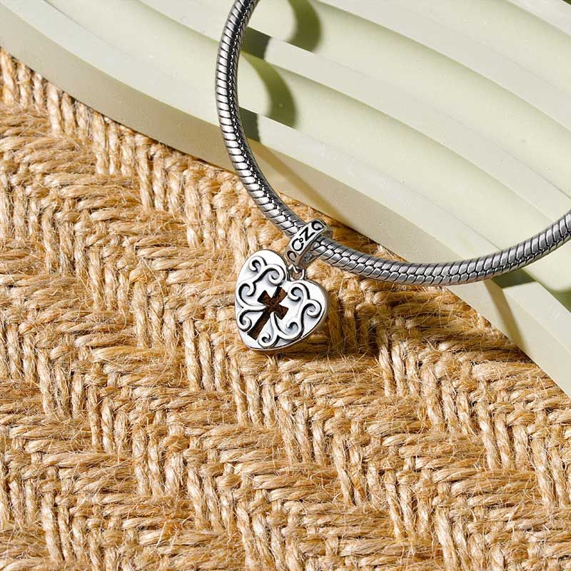 Crosslet Heart Pendant