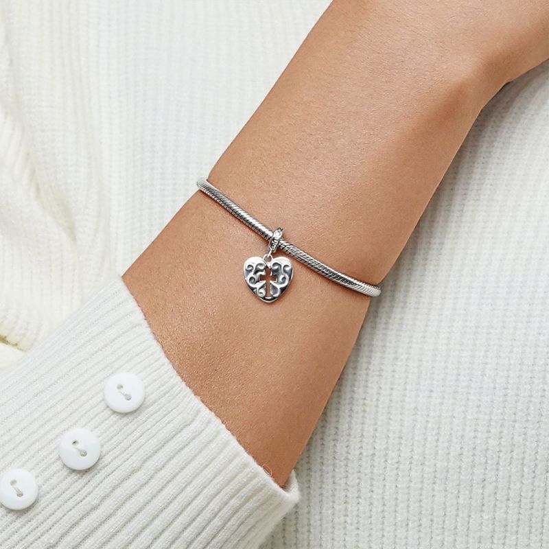 Crosslet Heart Pendant