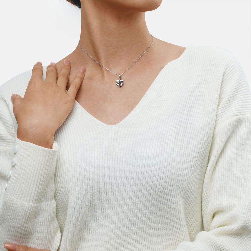 Crosslet Heart Pendant