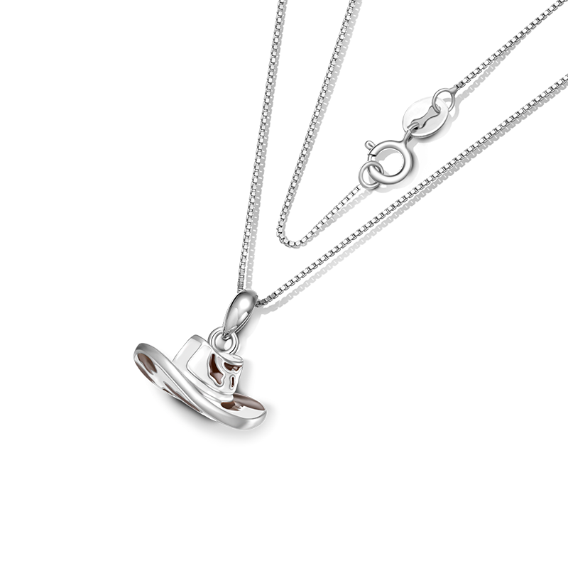 Cowboy Hat Necklace