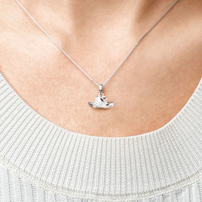 Cowboy Hat Necklace