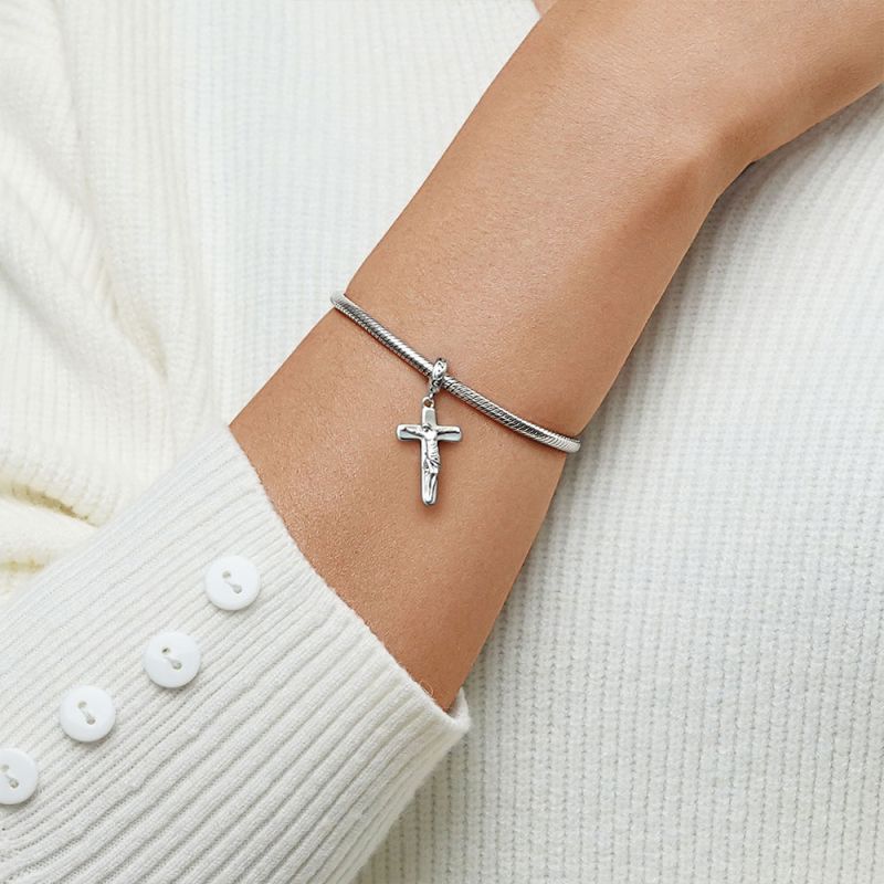 Cross with Jesus Christ Pendant
