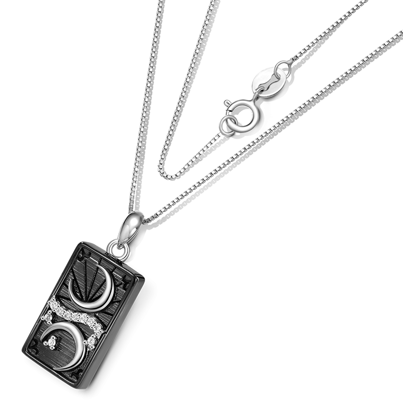the Moon Tarot Necklace