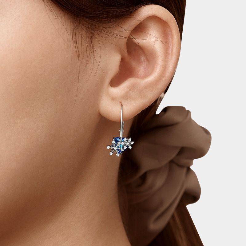 Snowflake Dangle Earrings