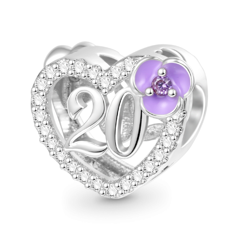 20th Birthday Charm