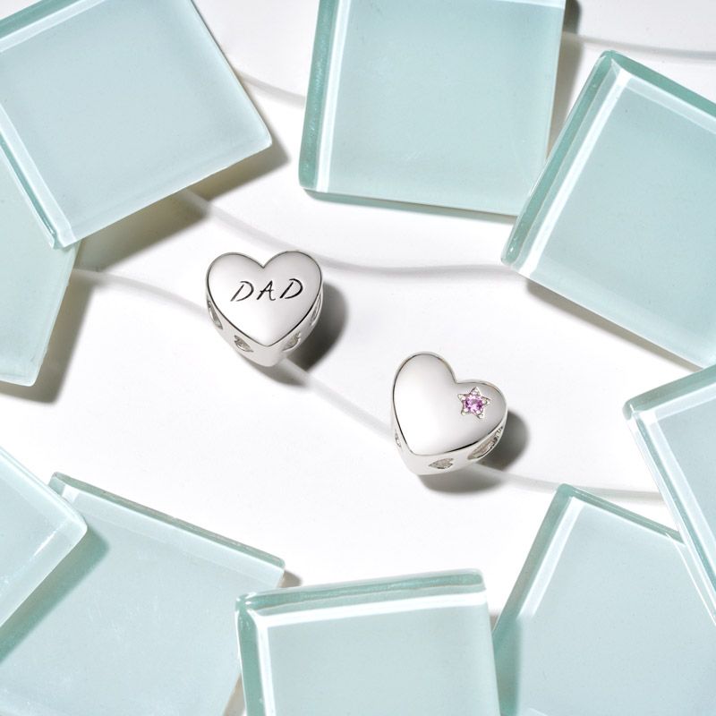 DAD Birthstone Charm