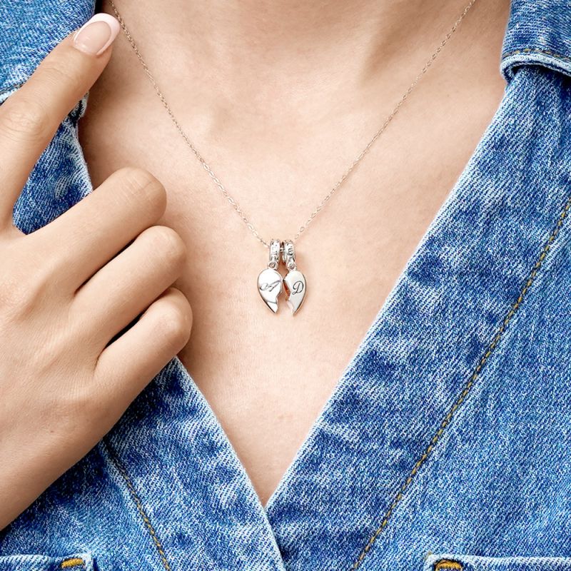 Matching Heart Personalized Pendant