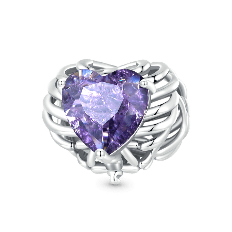 Skull Heart Charm