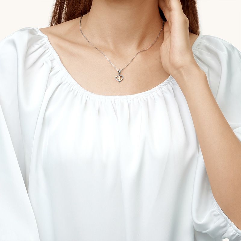 Heart Cross Pendant