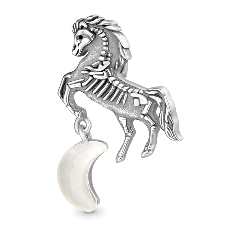 Skull Horse Charm
