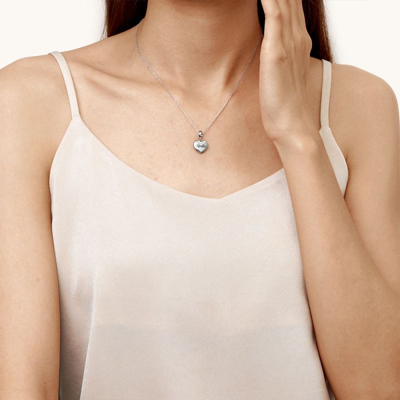 Engravable Heart Pendant