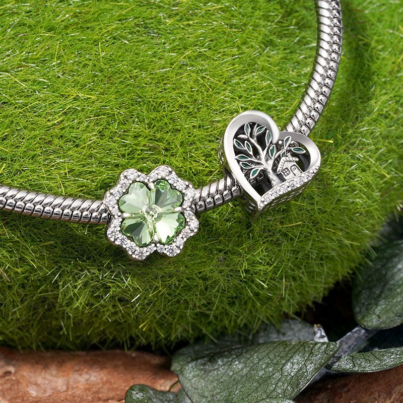 Four-leaf Clover Charm