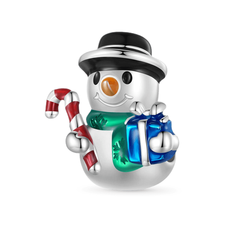 Christmas Snowman Charm